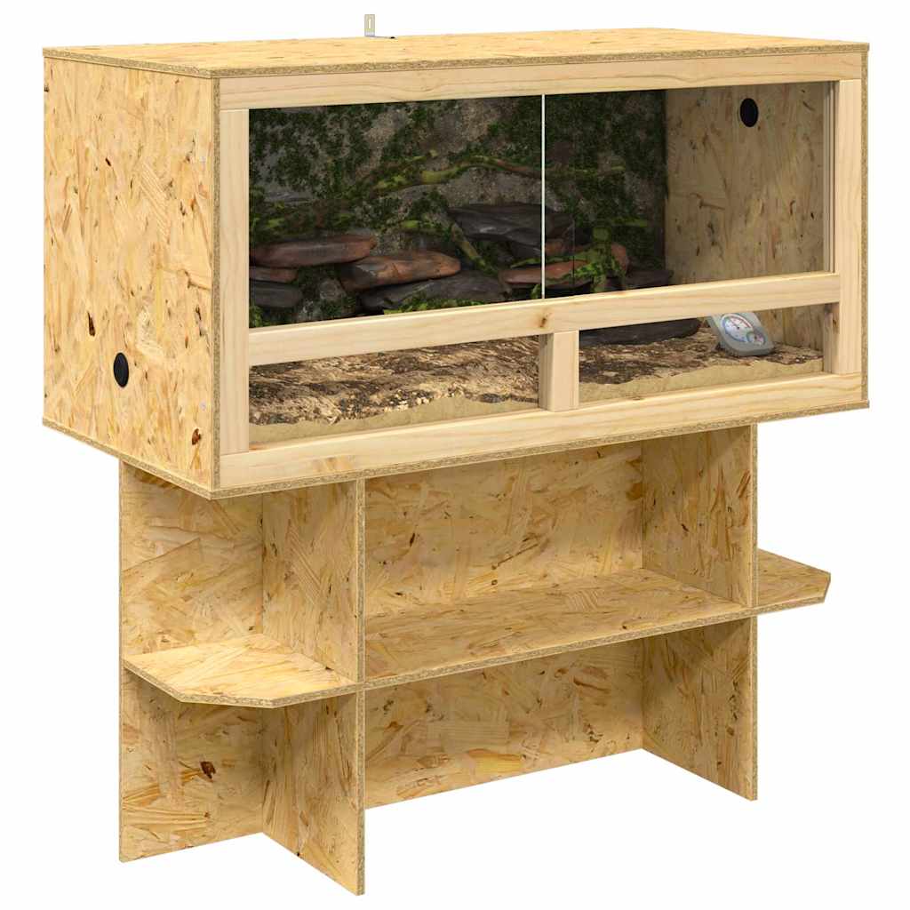 Terrario Marrón 100 x 50 x 100 cm OSB