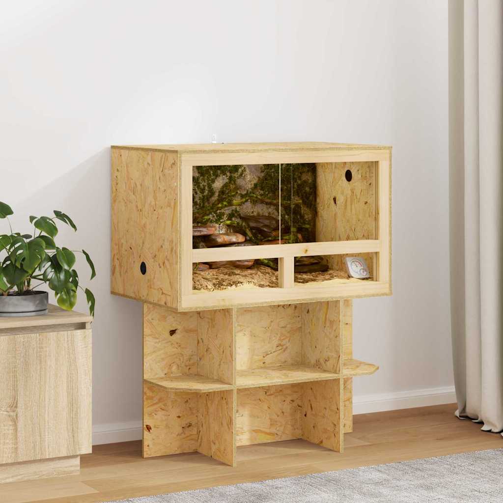 Terrario Marrón 80 x 50 x 100 cm OSB