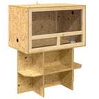 Terrario Marrón 80 x 50 x 100 cm OSB