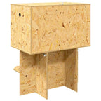 Terrario Marrón 80 x 50 x 100 cm OSB