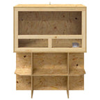 Terrario Marrón 80 x 50 x 100 cm OSB