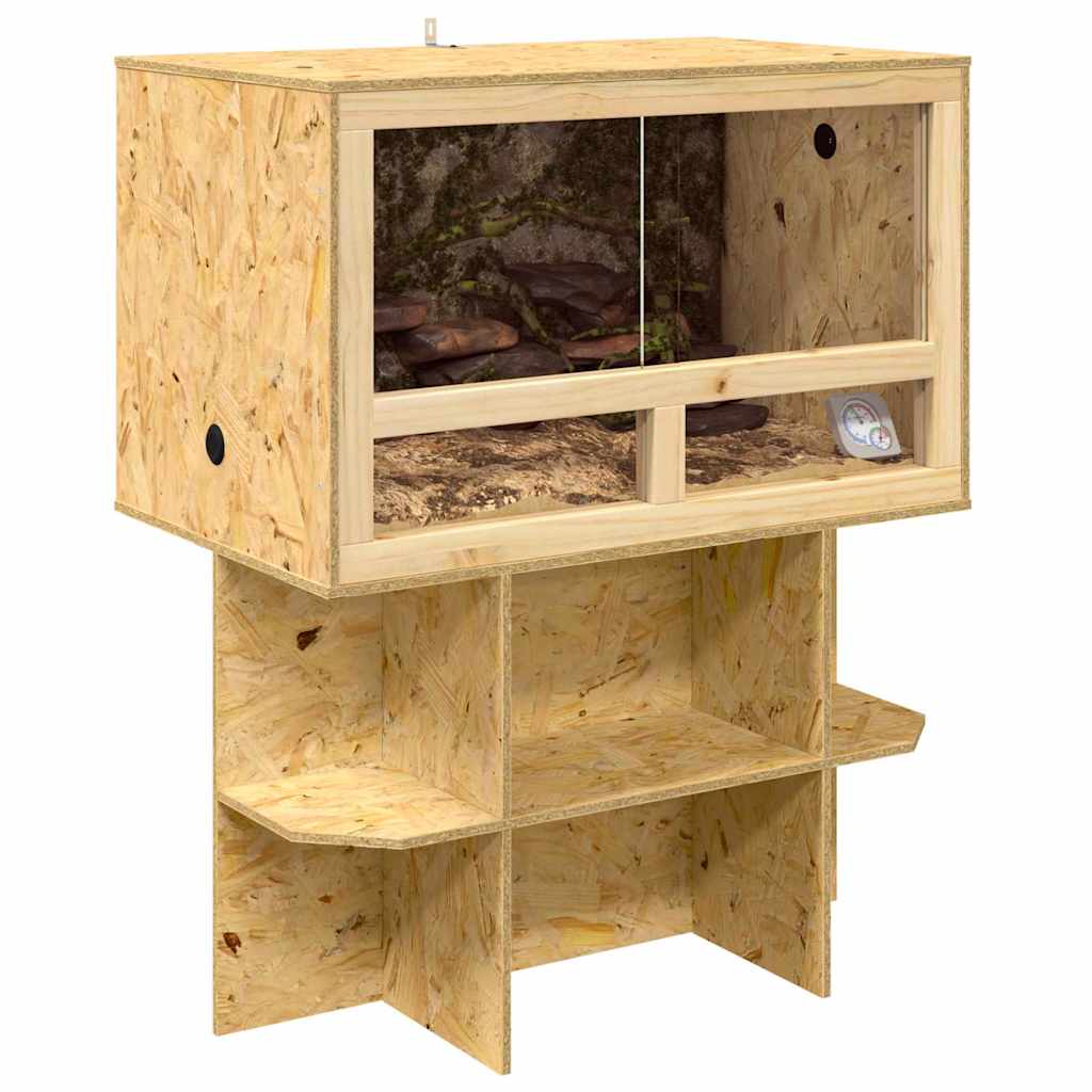 Terrario Marrón 80 x 50 x 100 cm OSB