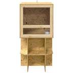 Terrario Marrón 50 x 50 x 100 cm OSB