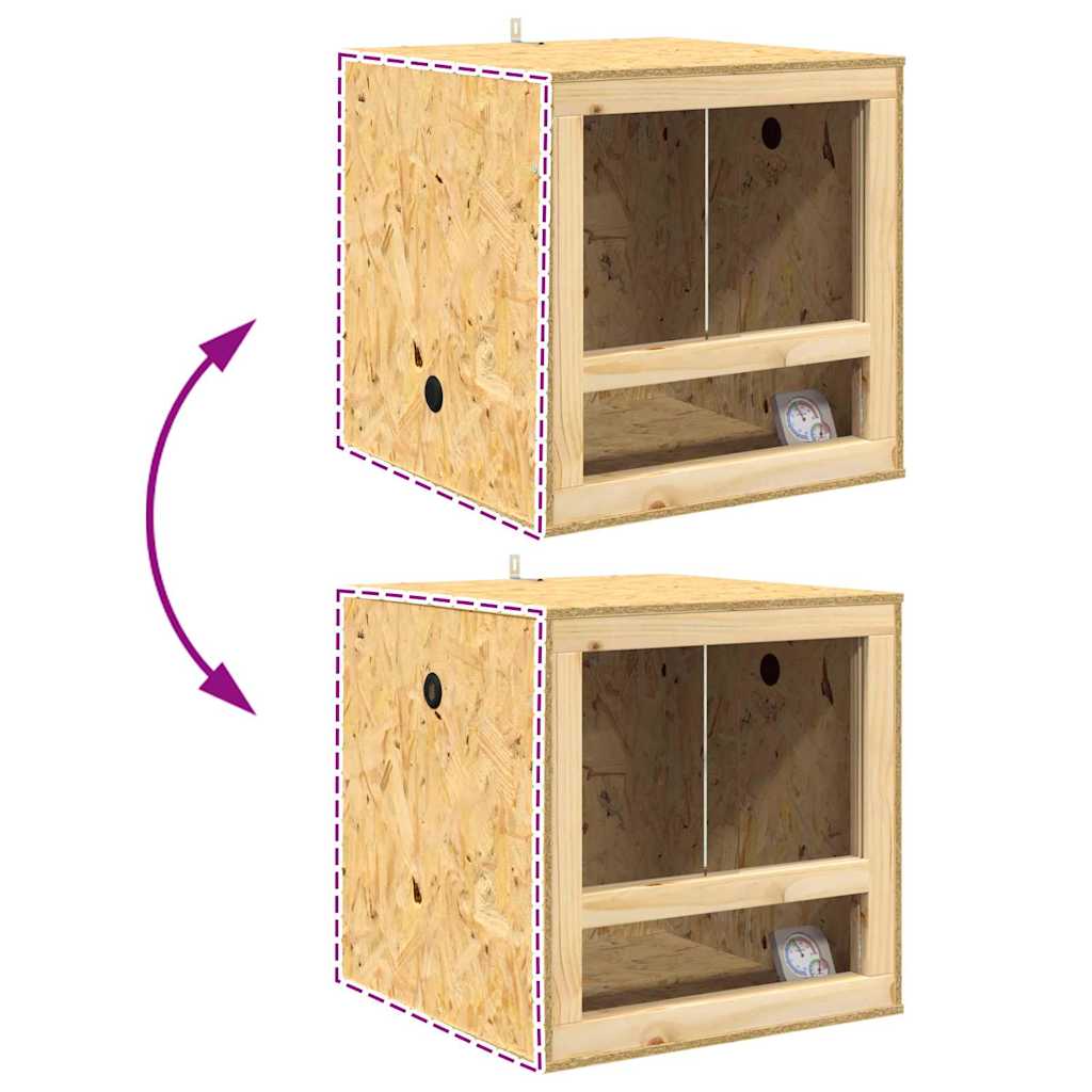 Terrario Marrón 50 x 50 x 100 cm OSB
