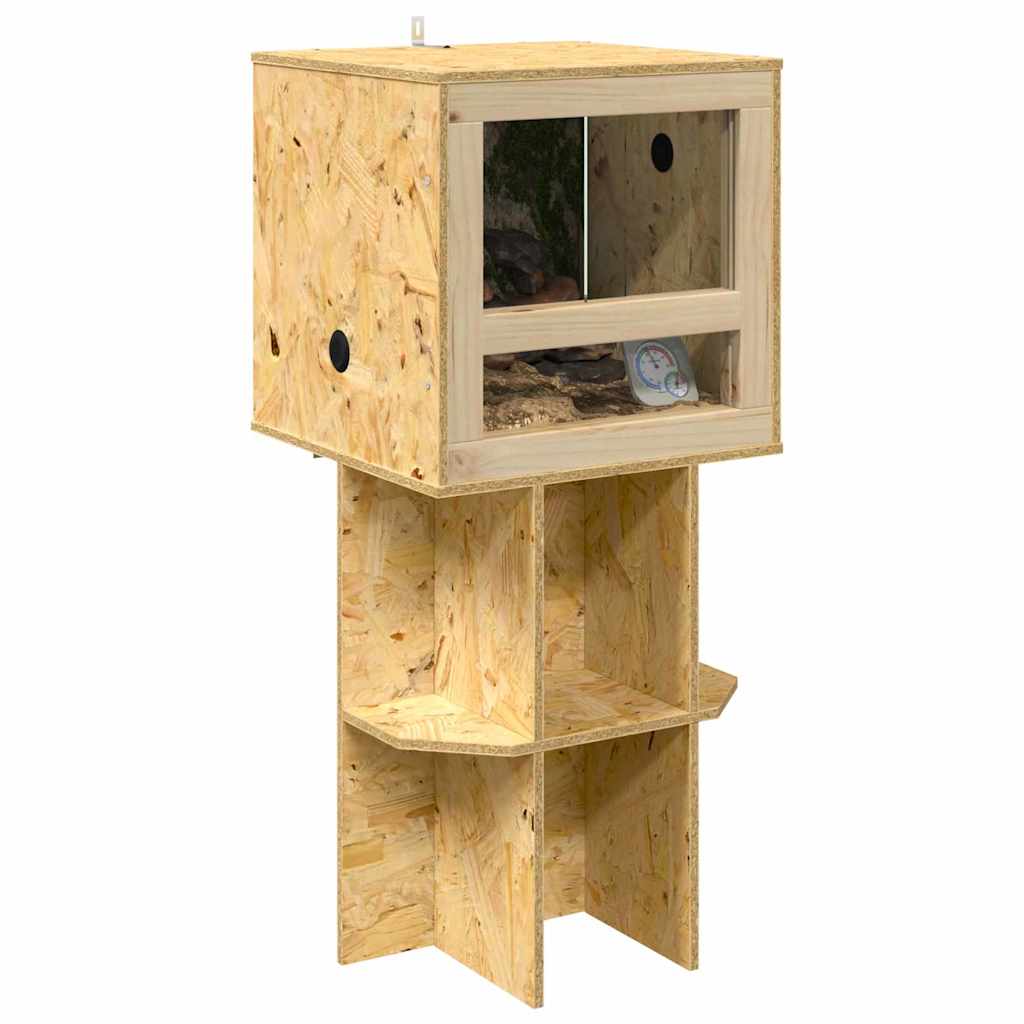 Terrario Marrón 40 x 40 x 90 cm OSB