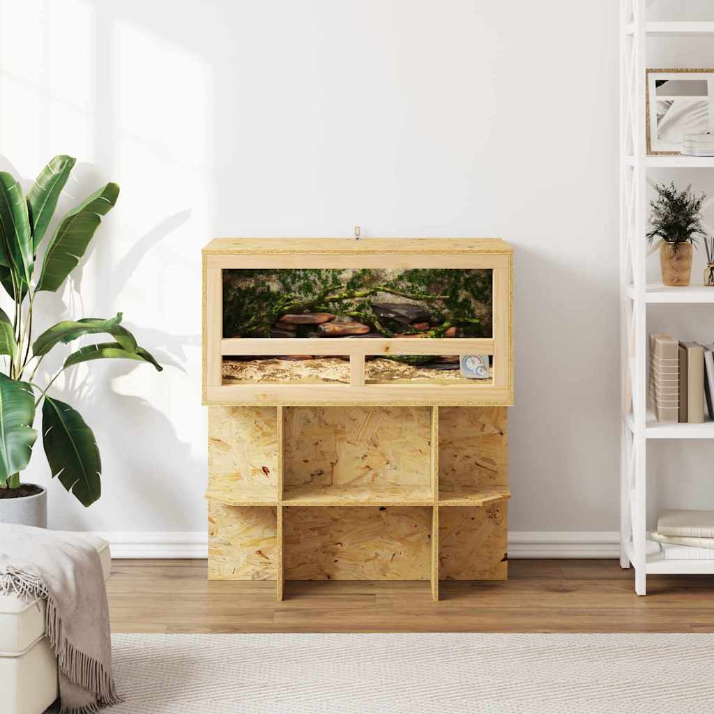 Terrario Marrón 80 x 40 x 90 cm OSB