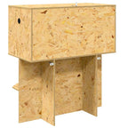 Terrario Marrón 80 x 40 x 90 cm OSB