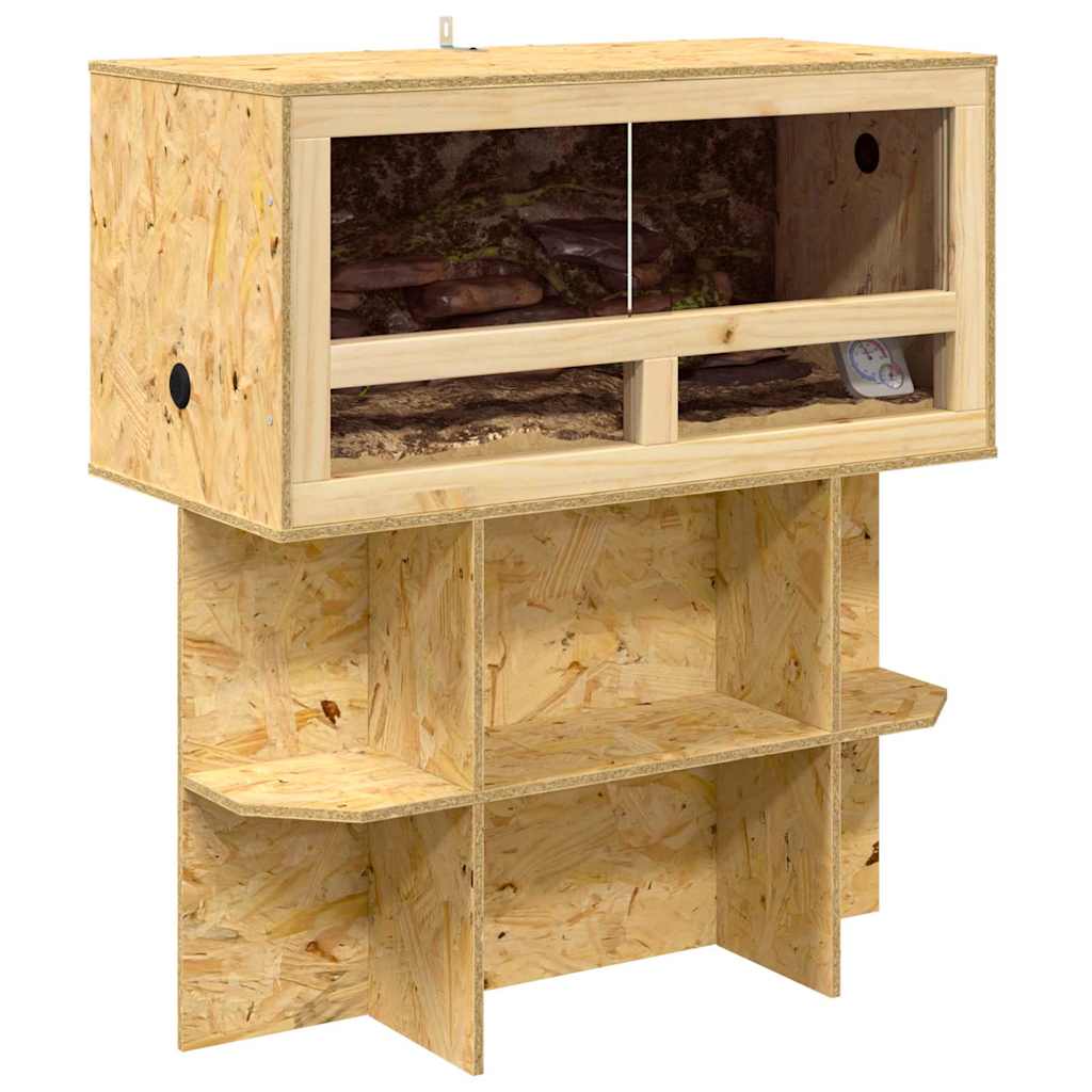 Terrario Marrón 80 x 40 x 90 cm OSB