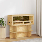 Terrario Marrón 100 x 40 x 90 cm OSB