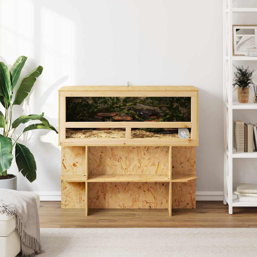 Terrario Marrón 100 x 40 x 90 cm OSB