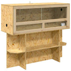 Terrario Marrón 100 x 40 x 90 cm OSB