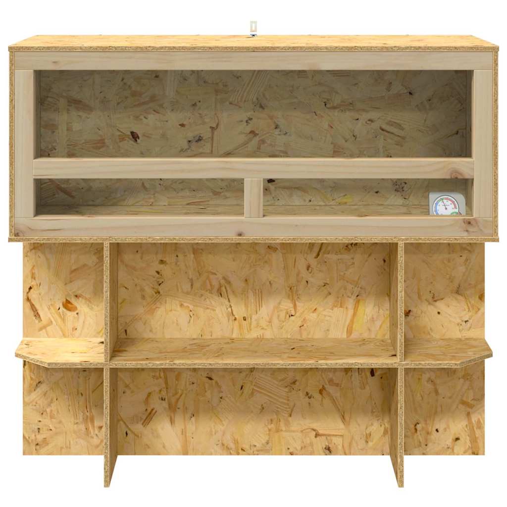 Terrario Marrón 100 x 40 x 90 cm OSB