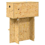 Terrario Marrón 60 x 30 x 80 cm OSB