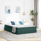 Cama con almacenamiento y colchón Azul 120 x 190 cm Terciopelo