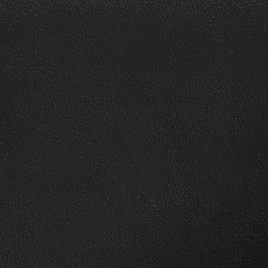 Unidad de Sofá Modular sin Brazos 2 pcs Negro 55 x 74 x 82 cm