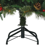 Árbol de Navidad artificial con ramas articuladas Verde 150 cm