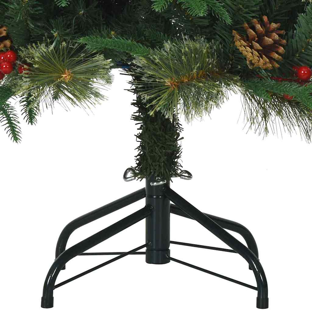 Árbol de Navidad artificial con ramas articuladas Verde 150 cm