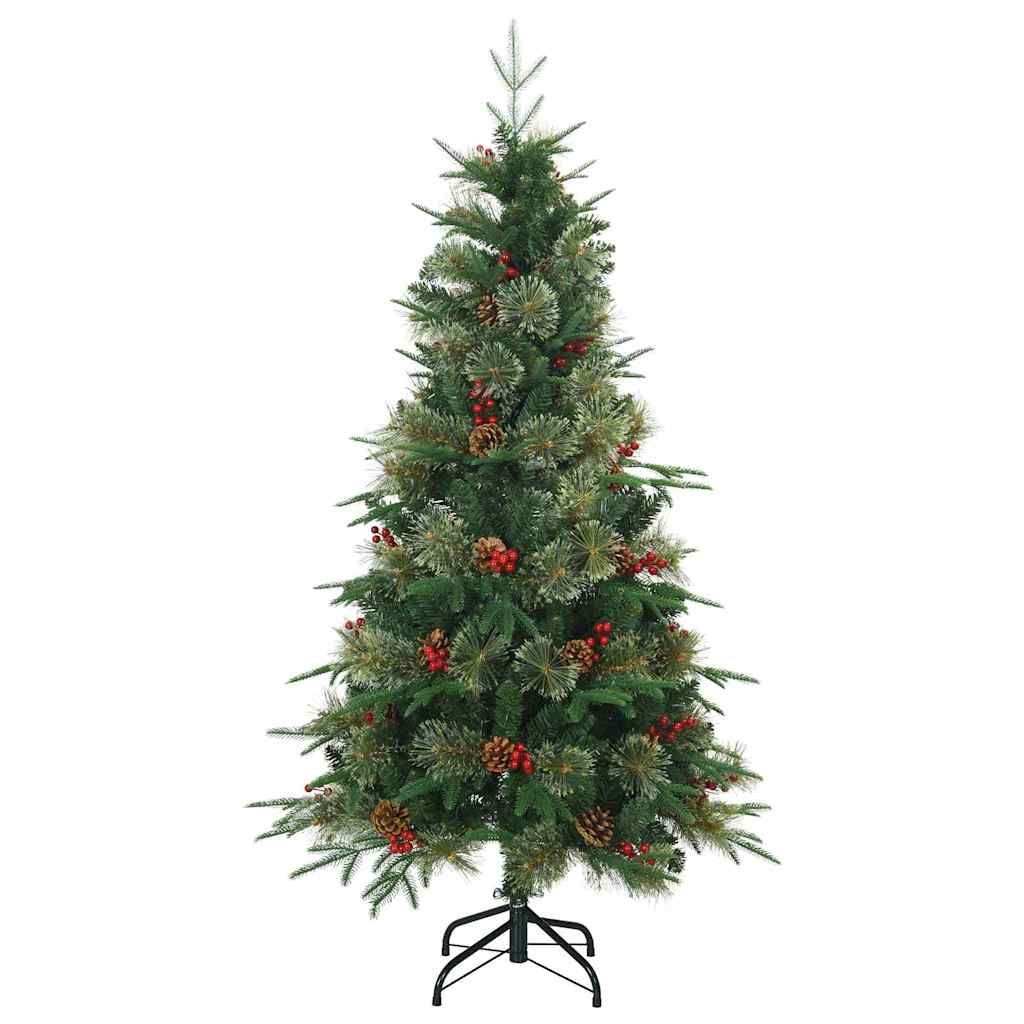 Árbol de Navidad artificial con ramas articuladas Verde 150 cm
