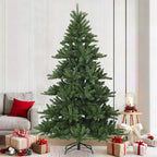 Árbol de Navidad artificial con ramas articuladas Verde 210 cm