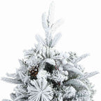 Árbol de Navidad artificial con ramas articuladas 120 cm