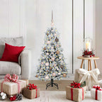 Árbol de Navidad artificial con ramas articuladas 120 cm