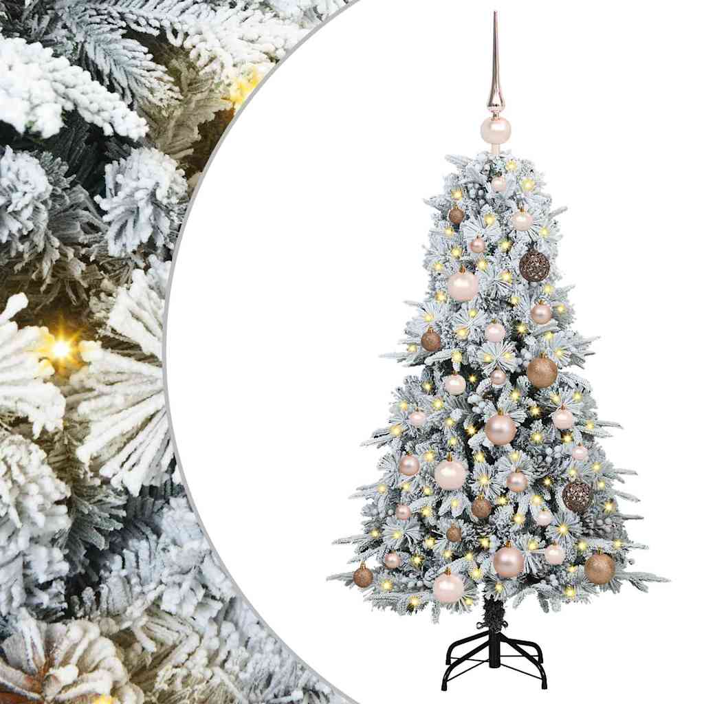 Árbol de Navidad artificial con ramas articuladas 120 cm