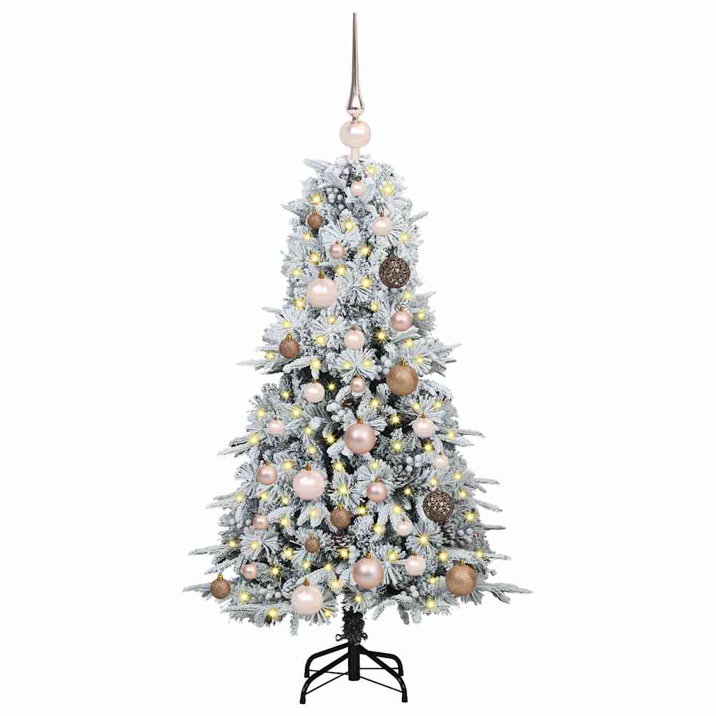Árbol de Navidad artificial con ramas articuladas 120 cm