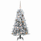 Árbol de Navidad artificial con ramas articuladas 120 cm