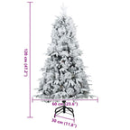 Árbol de Navidad artificial con ramas articuladas 120 cm