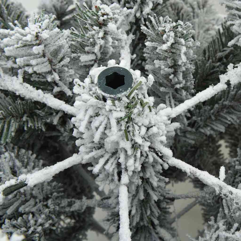 Árbol de Navidad artificial con 150 LED 120 cm PE y PVC