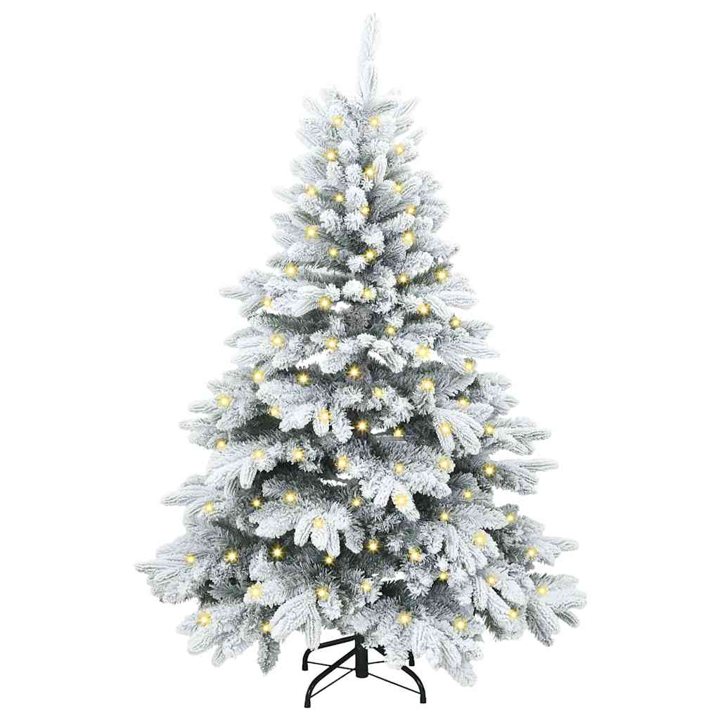 Árbol de Navidad artificial con 150 LED 120 cm PE y PVC