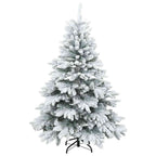 Árbol de Navidad artificial con 150 LED 120 cm PE y PVC