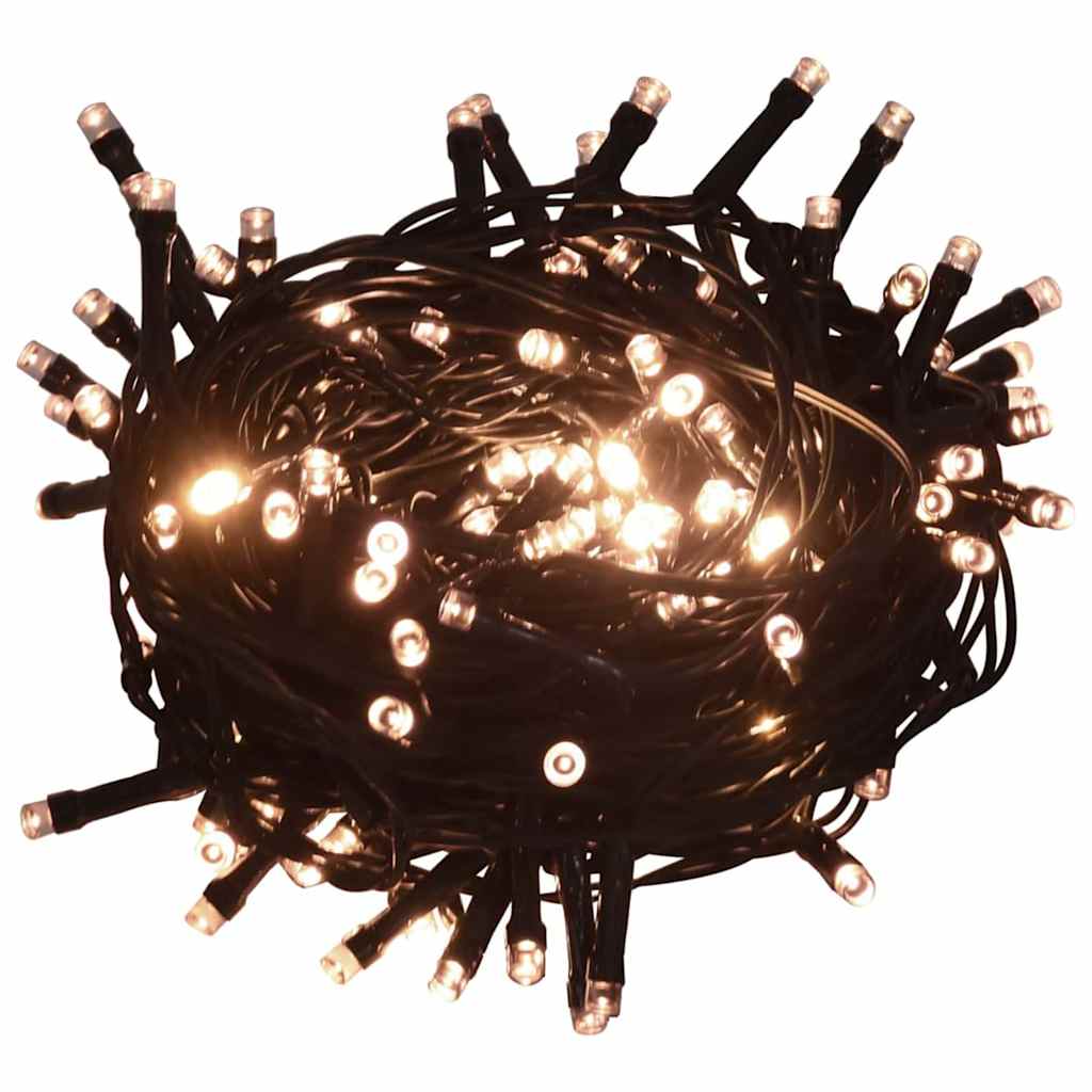 Árbol de Navidad artificial con 150 LED 120 cm PE y PVC