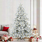 Árbol de Navidad artificial con ramas articuladas 210 cm