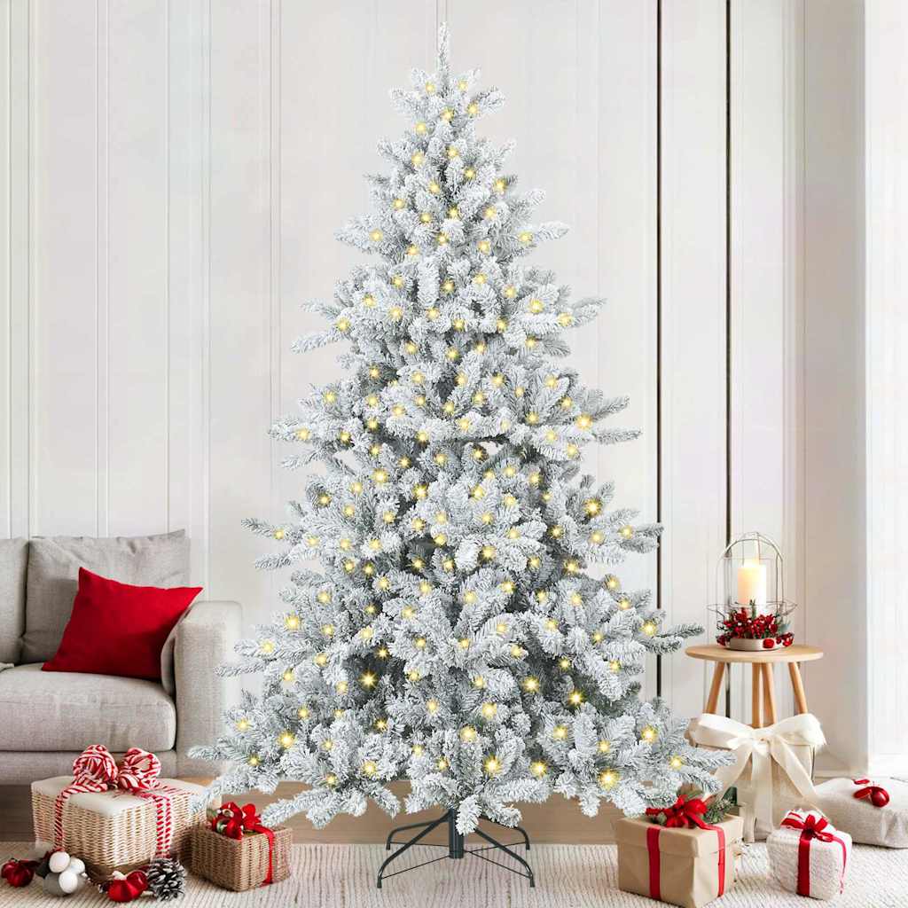 Árbol de Navidad artificial con ramas articuladas 210 cm