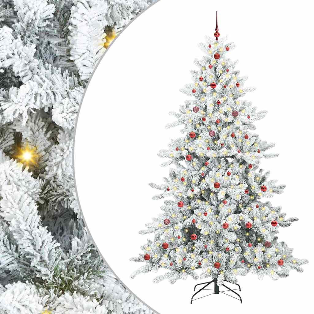 Árbol de Navidad artificial con ramas articuladas 240 cm