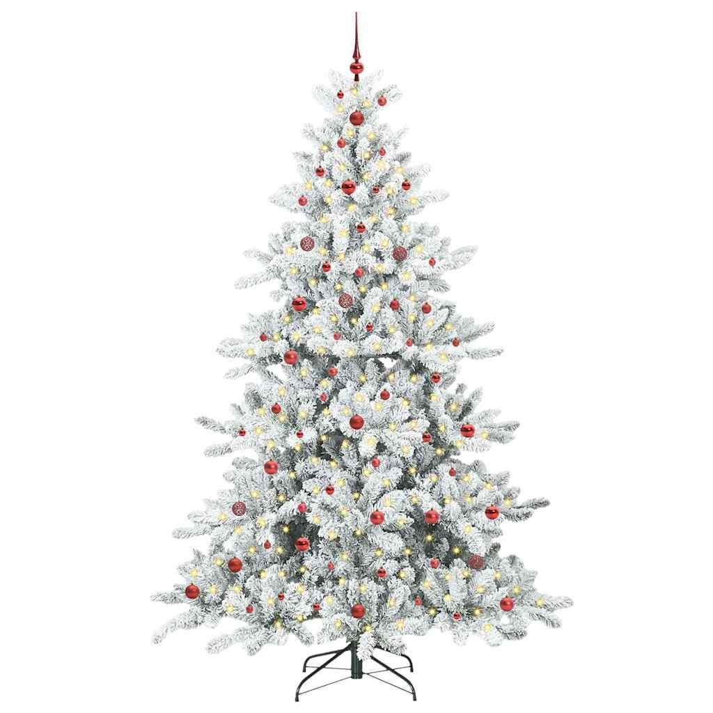 Árbol de Navidad artificial con ramas articuladas 240 cm