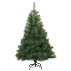 Árbol de Navidad artificial con 150 LED Verde 120 cm PE y PVC