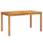 Conjunto de Comedor de Jardín Plegable 7 pcs Marrón