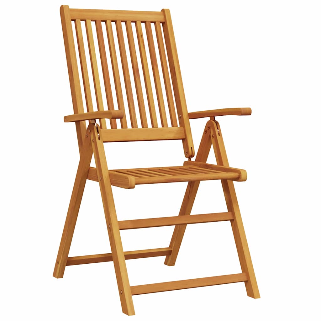 Conjunto de Comedor de Jardín Plegable 7 pcs Marrón