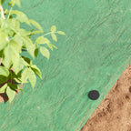 Estacas para el suelo 100 pcs Negro Ø3 x 11 cm Plástico