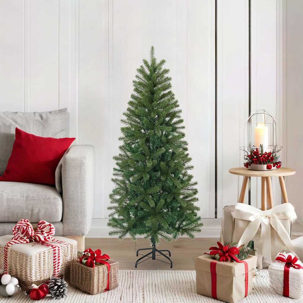 Árbol de Navidad artificial Verde 120 cm PVC, PE y acero
