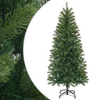 Árbol de Navidad artificial Verde 120 cm PVC, PE y acero