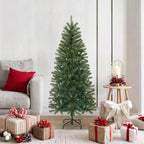Árbol de Navidad artificial Verde 150 cm PVC, PE y acero