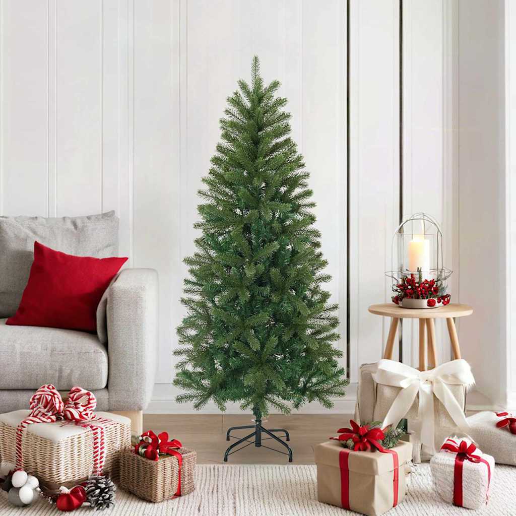 Árbol de Navidad artificial Verde 150 cm PVC, PE y acero