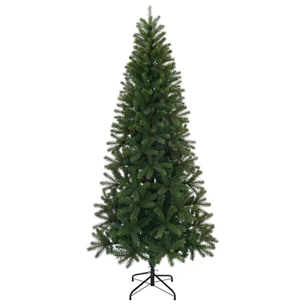 Árbol de Navidad artificial Verde 210 cm PVC, PE y acero
