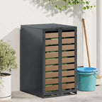 Almacenamiento de Contenedor Rodante con Tapa Abatible a Gas para Contenedor de 240L