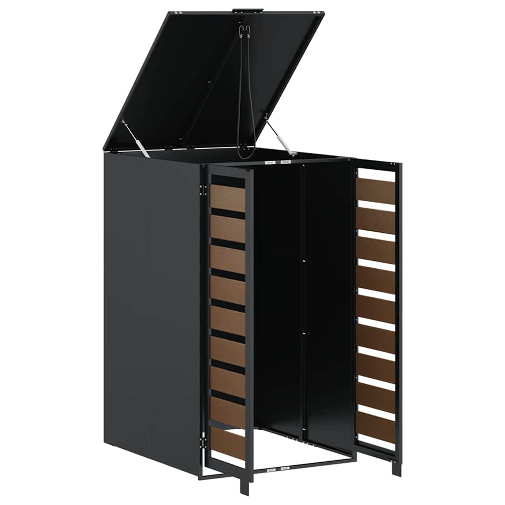 Almacenamiento de Contenedor Rodante con Tapa Abatible a Gas para Contenedor de 240L