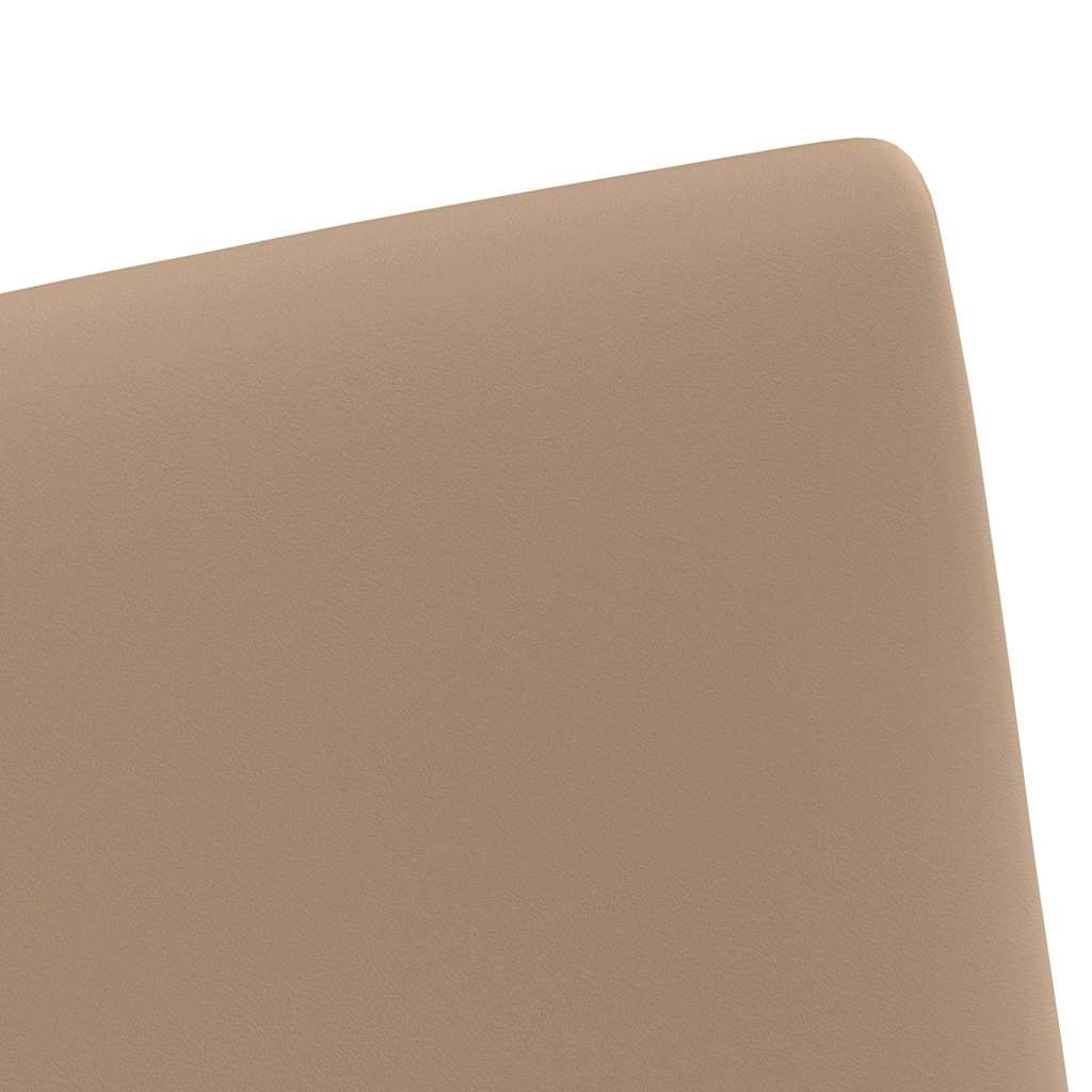 Sillas de Comedor con Ruedas 2 pcs Capuchino 57 x 66 x 94 cm