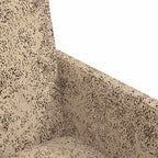 Sillas de Comedor con Ruedas 2 pcs Gris claro 57 x 66 x 94 cm